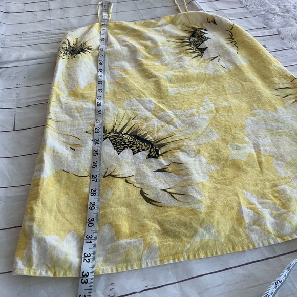 H&M Yellow Strapless Sheath Dress for Weddings - Picture 3 of 10